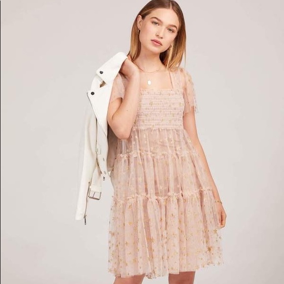 FREE PEOPLE | Starbright Sheer Dress - Picture 4 of 15